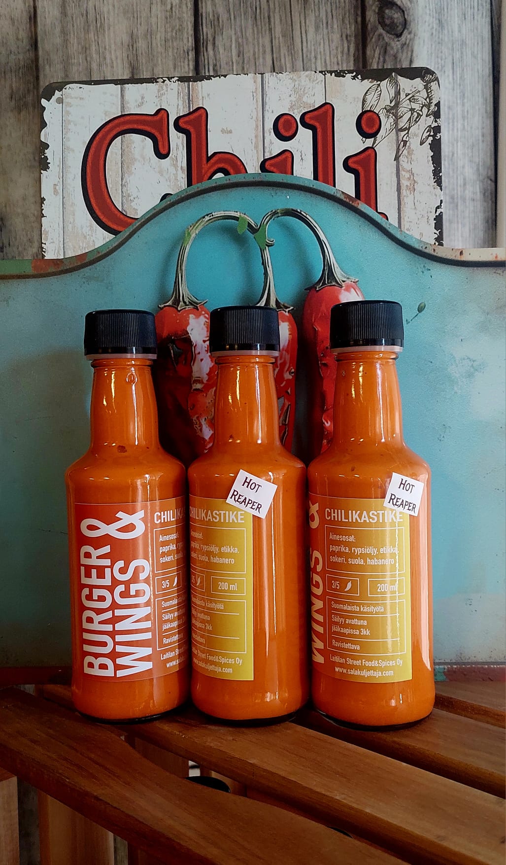 Burger & Wings HOT REAPER 200ml