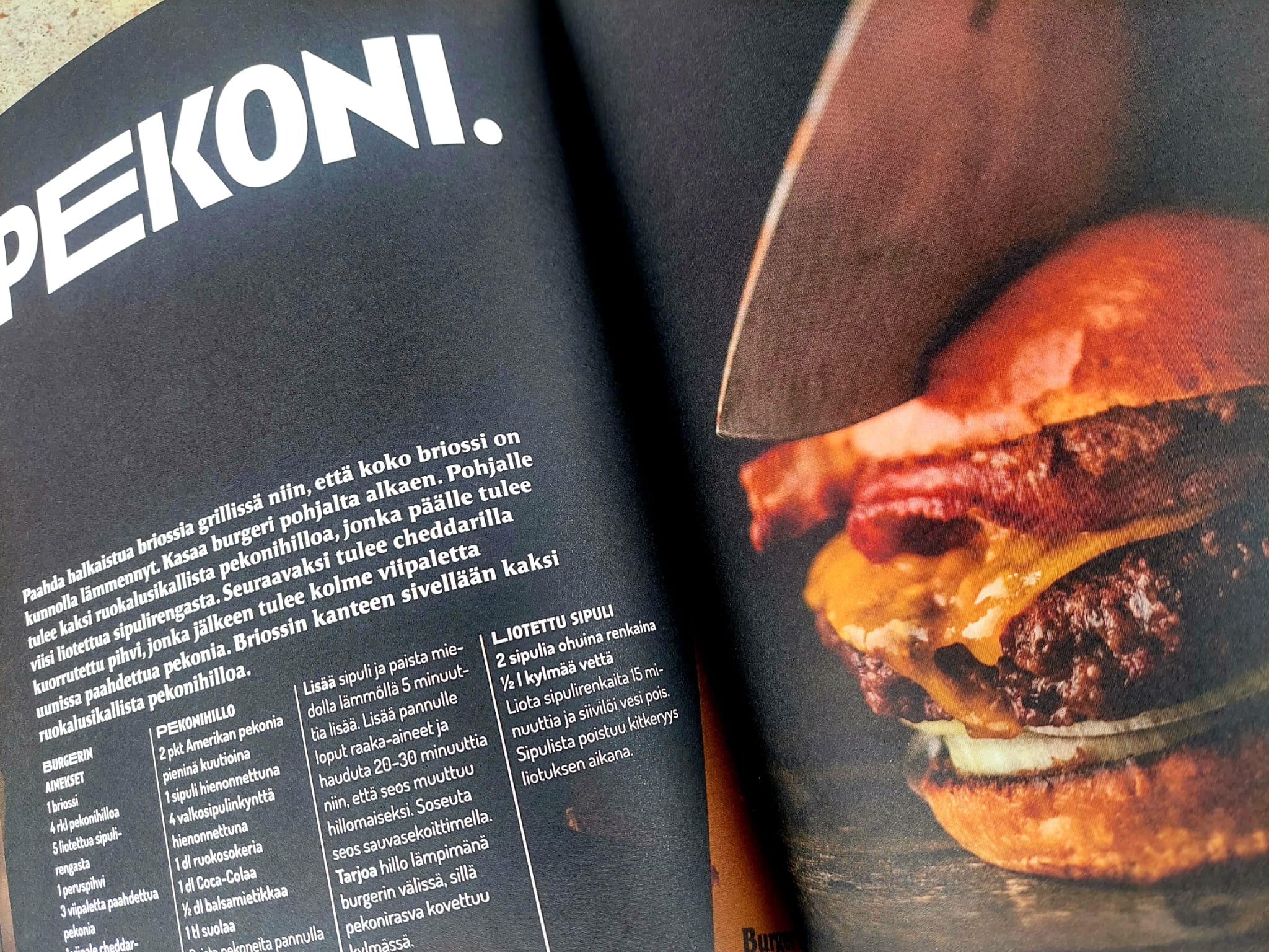 Chilisetti Burger Limited Edition, SUOSITUS ISÄLLE