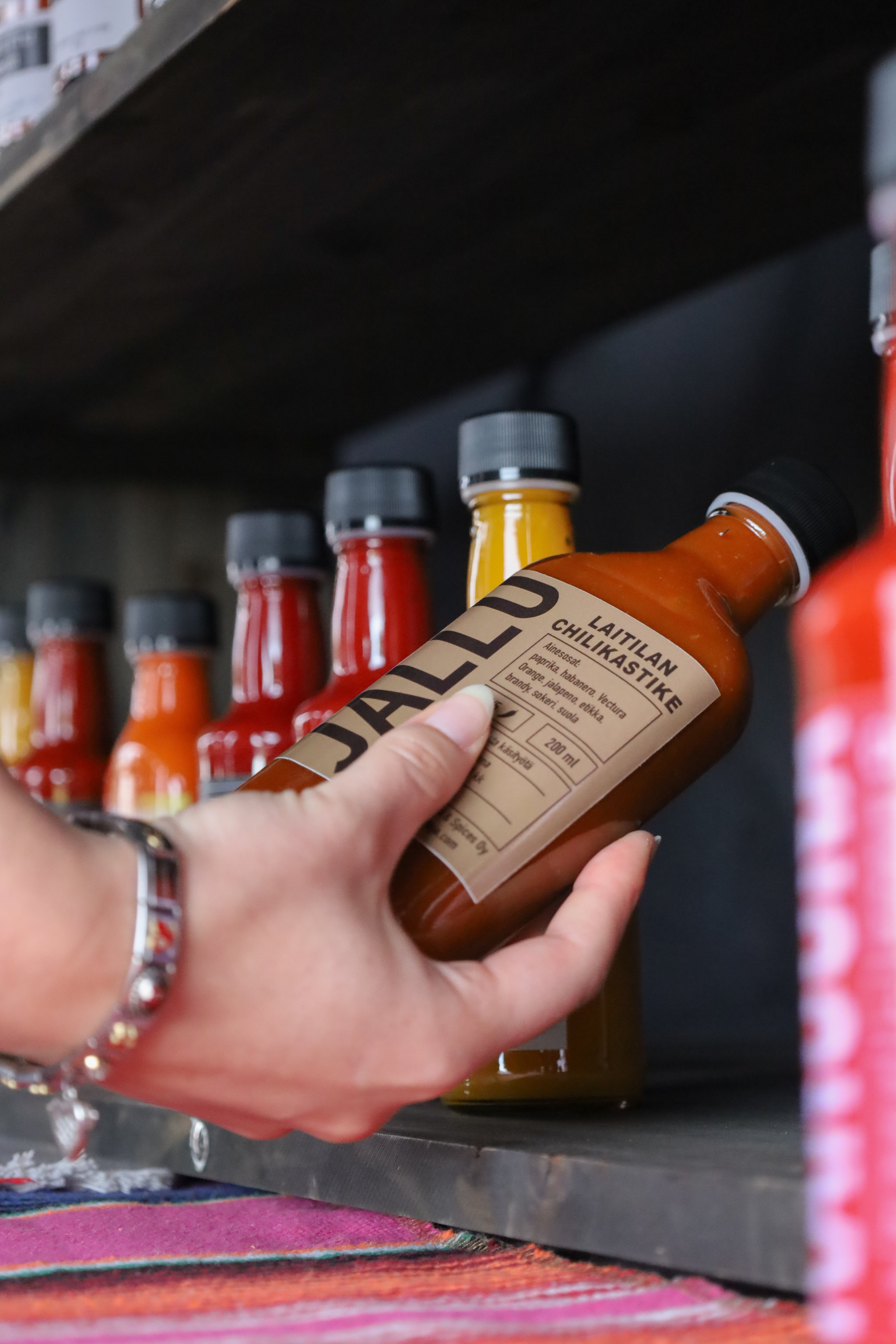 Jallu Laitila's chili sauce
