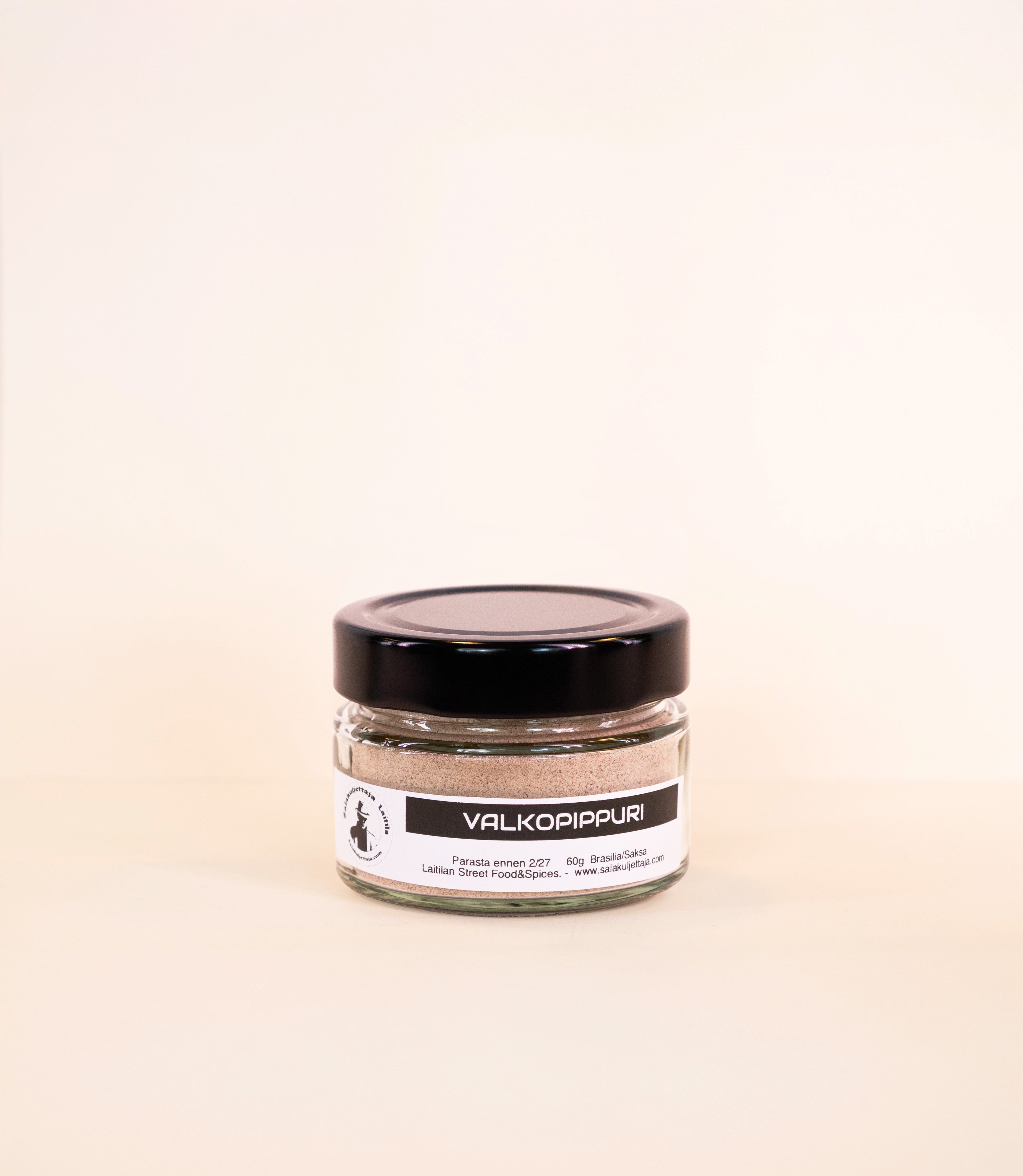 Ground white pepper